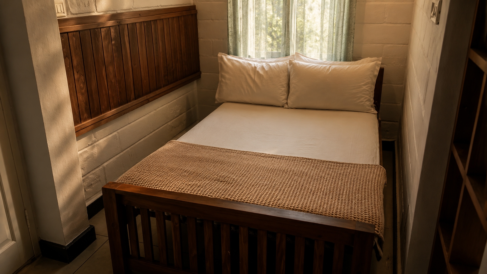 Den View Cottage, bedroom