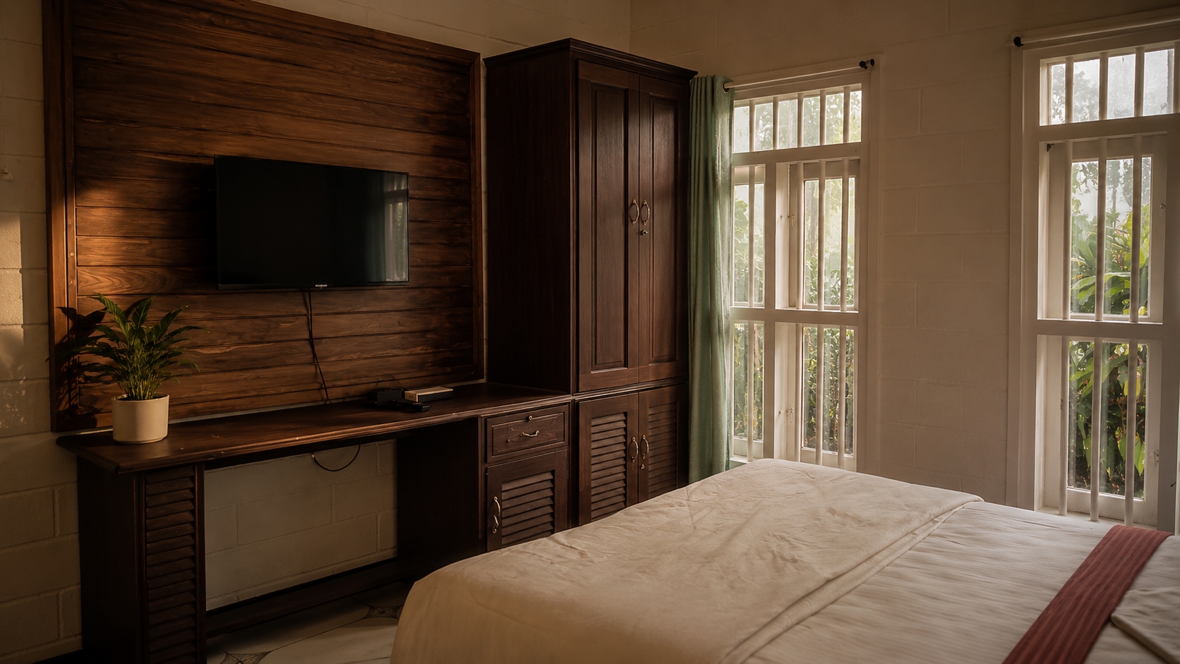 Den View Cottage, bedroom